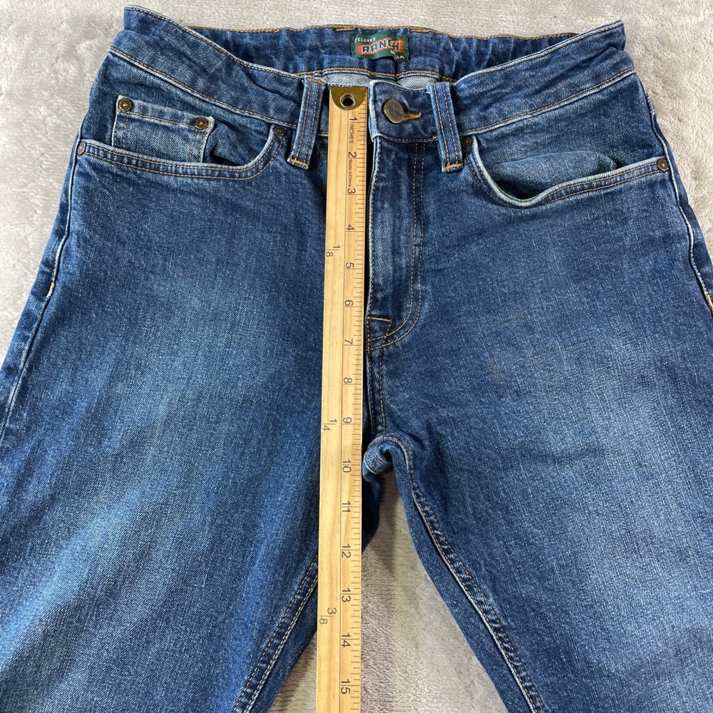 Tecovas Ranch Wear Jeans Straight Mens 30x30 Dark Blue Stretch Cowboy Workwear - Picture 5 of 13